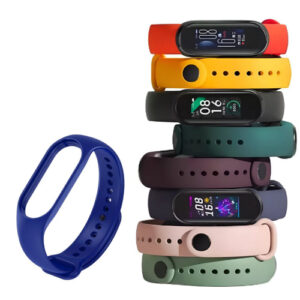 Ремешок для Mi Band 5/6/7 силикон в ассортименте